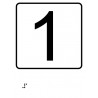 Número - Con escritura Braille