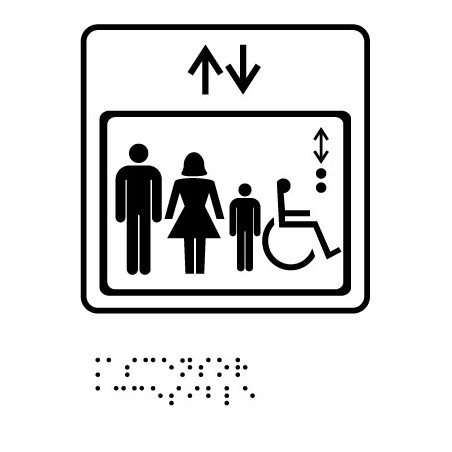 Ascensor Accesible Con Escritura Braille