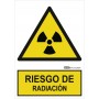 Señal Riesgo de radiación