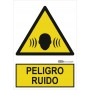 Señal Peligro de ruido