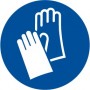 Pegatina señal uso obligatorio de guantes